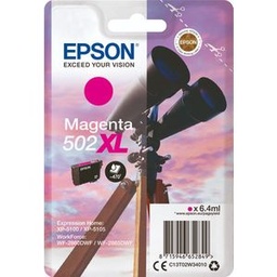 [EPS-C13T02W34010] Cartridge Epson Inkjet 502XL WorkForce WF-2860 470 pag. MAG