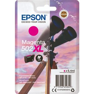 [EPS-C13T02W34010] Cartridge Epson Inkjet 502XL WorkForce WF-2860 470 pag. MAG