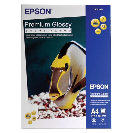 [FOT-S041624] Fotopapier Epson Premium Inkjet glossy A4 225g (50)