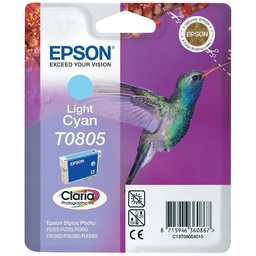 [EPS-T080540] Cartridge Epson Inkjet T0805 Stylus Photo P50 350 pag. LIGHT CY