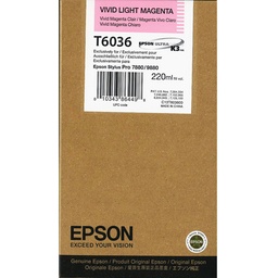 [EPS-T6036] Cartridge Epson Inkjet T6036 Stylus Pro 7800 220ml LIGHT MAG