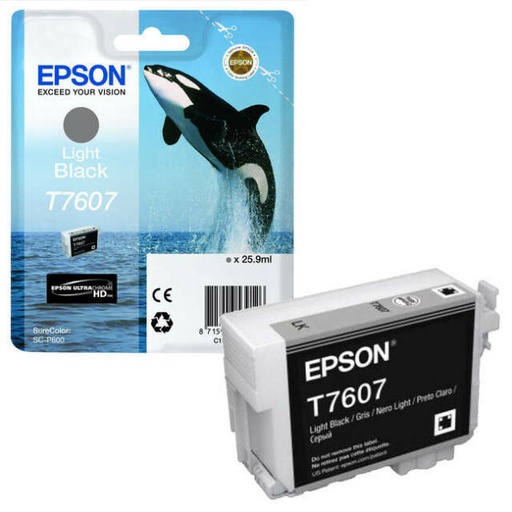[EPS-T760740] Cartridge Epson Inkjet T7607 SureColor P600 25,9ml LIGHT BK