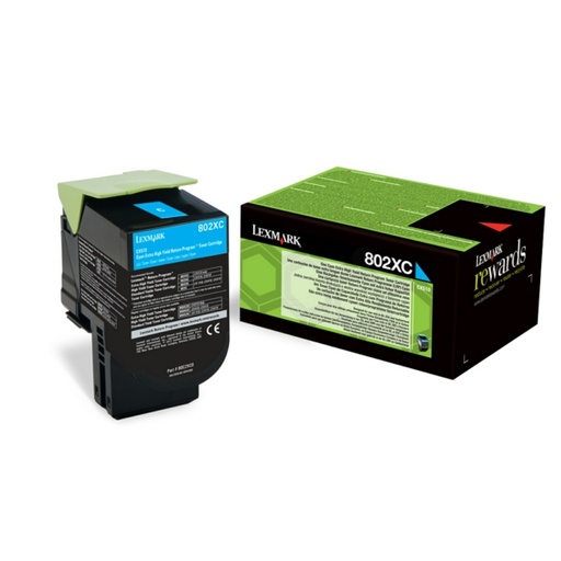 [LEX-80C2XCE] Toner Lexmark Color Laser 80C2XCE CX510de 4.000 pag. CY
