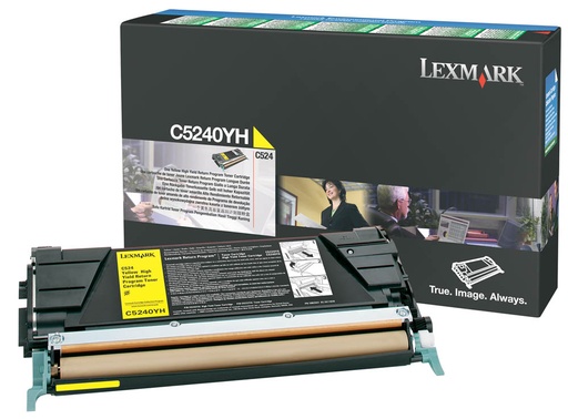 [LEX-C5240YH] Toner Lexmark Color Laser C5240YH C524 5.000 pag. YEL