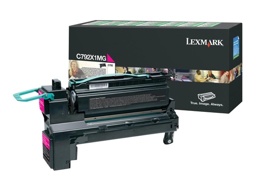 [LEX-C792X1MG] Toner Lexmark Color Laser C792X1MG C792de 20.000 pag. MAG