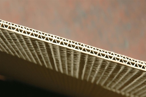 [VER-DOOS39] Vouwdoos dubbele golf 300x300x200mm bruin (20)