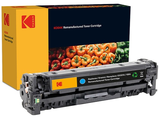 [COM-185H032102] Toner Kodak voor HP CE321A CY