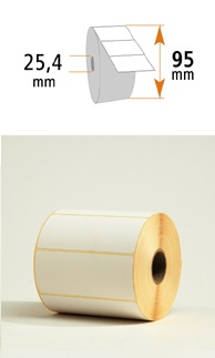 [ETI-20900327] Thermisch etiket op rol 89x36mm (1000)