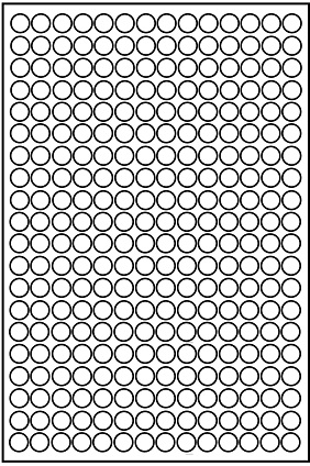 [ETI-31800162] Etiketten Etipage 280 etik/bl Ø12mm 100bl/d