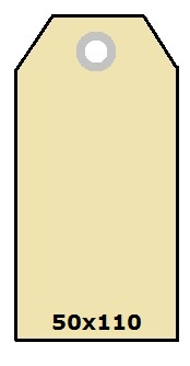 [ETI-RADIUM05] Hangkaartjes radium 50x110 225gr gems (1000)