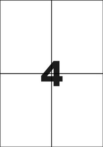 [ETI-32700064] Etiketten Etipage 04 etik/bl 99x139mm 100bl/d