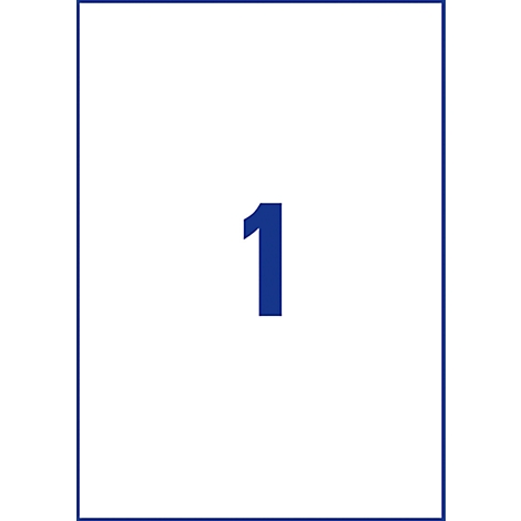 [ETI-32700202] Etiketten A3 Etipage 01 etik/bl 297x420mm 500bl/d