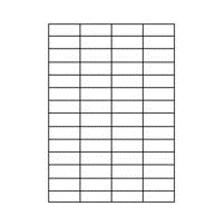 [ETI-32700042] Etiketten Etipage 56 etik/bl 52,5x21,2mm 500bl/d