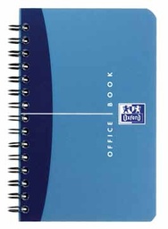 [TIM-002460] Spiraalschrift Oxford Office Urban Mix PP 90x140mm geruit 180blz assorti