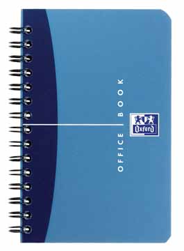 [TIM-002460] Spiraalschrift Oxford Office Urban Mix PP 90x140mm geruit 180blz assorti