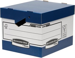 [TIM-0038801] Archiefdoos Fellowes Bankers Box 33,3x29,2x40,4cm blauw