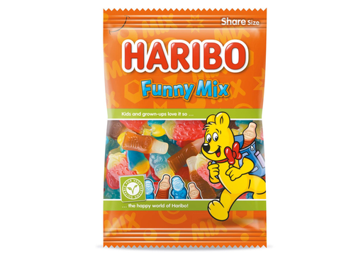 [TIM-029008] Snoep Haribo Funny Mix 185g