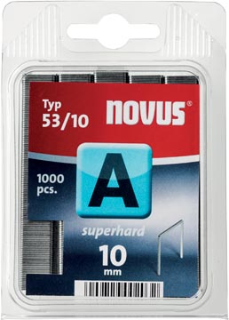 [KAN-0420357] Nietjes Novus Superhard A 53/10 verzinkt (800)