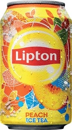 [TIM-052698] Frisdrank Lipton Ice Tea Perzik, blik 33cl (24)