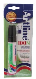 [TIM-0629103] Permanent marker Artline 100 schuin 7,5-12mm zwart blister