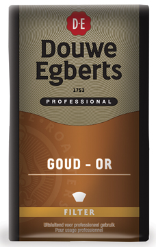 [TIM-086543] Koffie Douwe Egberts Gold/Dessert gemalen 500g