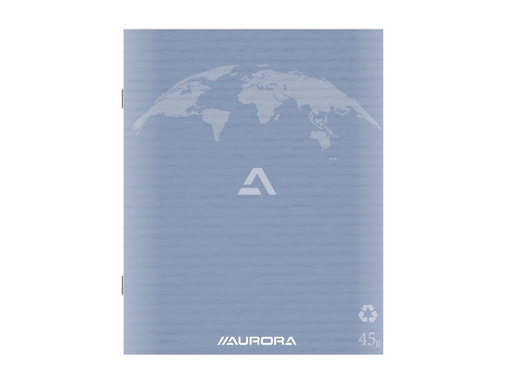 [TIM-100RQ5] Kladschrift Aurora Writing 45 Recycled papier A5 geruit 200blz lichtblauw