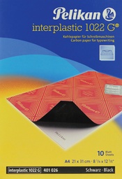 [TIM-1022G0] Carbonpapier Pelikan interplastic (10)