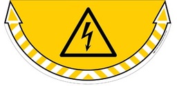 [TIM-1050051] Vloersticker Cep take care elektriciteit