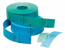 [TIM-11000B] Ticketrol 65x30mm met controlestrookje 1-1000 blauw