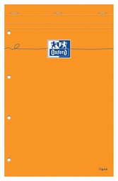 [TIM-1106287] Schrijfblok Oxford Orange karton A4 maxi gelijnd 160blz oranje