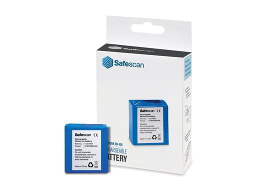 [TIM-1120410] Oplaadbare batterij Safescan voor 135/145/155/165