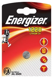 [TIM-1152200] Knoopcelbatterij Energizer Lithium CR1220 3V