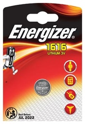 [TIM-1153900] Knoopcelbatterij Energizer Lithium CR1616 3V