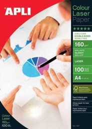 [TIM-11817] Fotopapier Apli colour laser glossy A4 160gr (100)