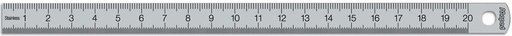 [TIM-118200] Lat Maped staal dubbele graduatie 20cm