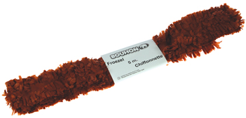 [TIM-12060] Froezelpapier Bouhon 6cmx5m bruin