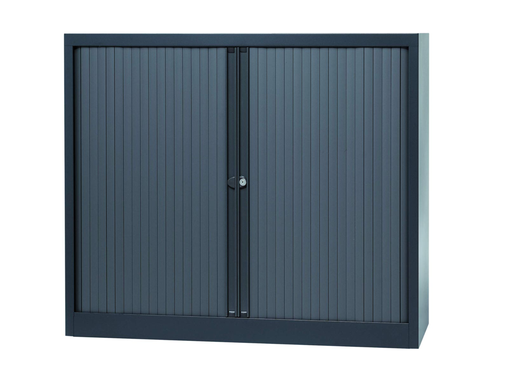 [MUB-ROLDEUR01] Roldeurkast Bisley 103x120x43cm (hxbxd) antraciet