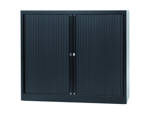 [MUB-ROLDEUR02] Roldeurkast Bisley 103x120x43cm (hxbxd) zwart
