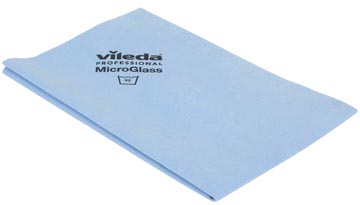 [TIM-127045] Microvezeldoek Vileda Microglass 38x60cm blauw (3)