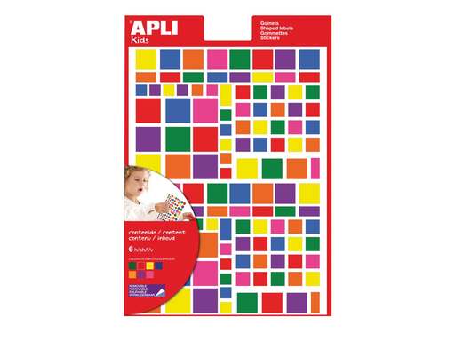[TIM-12971] Etiketten Apli kids vierkant assorti (6)