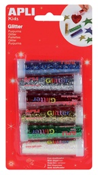 [TIM-13343] Glitterpoeder Apli kids assorti (6)