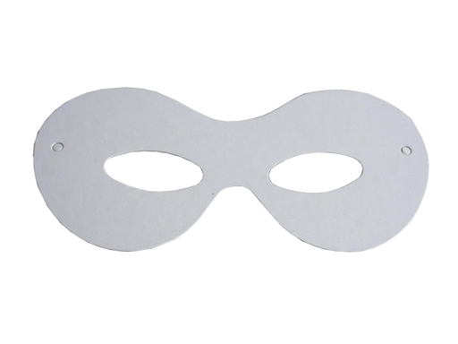 [TIM-14055] Masker Bouhon in papier met elastiek blanco wit (50)