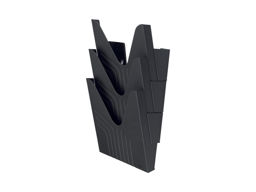 [TIM-1443BLK] Folderhouder wand Avery PS A4 staand zwart (3)