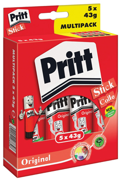 [TIM-1445029] Plakstift Pritt 43g blister (5)