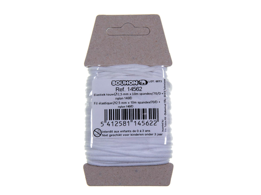 [TIM-14562] Elastiek touw Bouhon nylon 2,5mmx10m