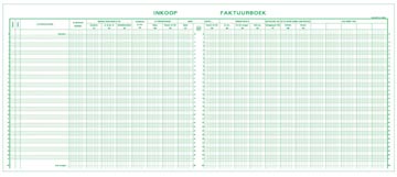 [TIM-14600X] Formulieren BTW Inkoop Exacompta karton 27x32cm 80blad ingebonden nederlandstalig