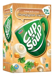 [TIM-150596] Soep Cup A Soup 175g champignons/korstjes (21)