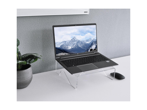 [TIM-1508] Laptopstandaard Desq 17 inch acryl