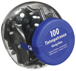 [TIM-156372] Inktpatroon voor vulpen koningsblauw (100)