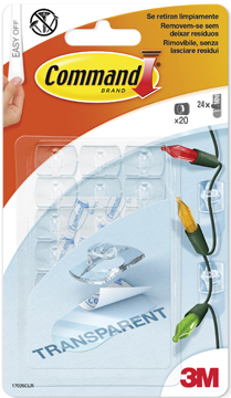 [TIM-17026CL] Ophanghaak 3M Command extra small (20)